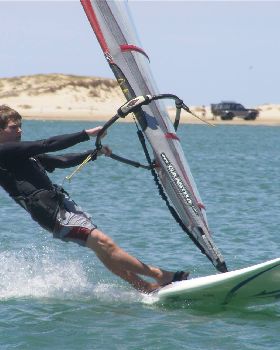 Me at the Murray Mouth on the 21st of December