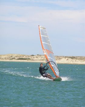 Me at the Murray Mouth on the 21st of December