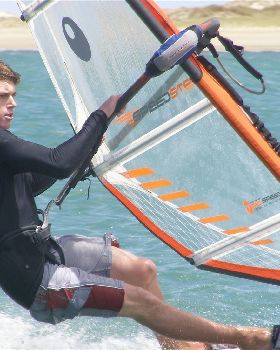 Me at the Murray Mouth on the 21st of December