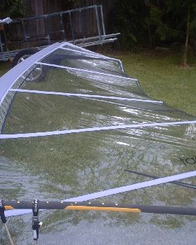 rigging KA sails on NP masts