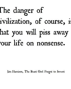Jim Harrison #quote
