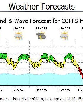 New Years forecast 2008/2009 Coffs