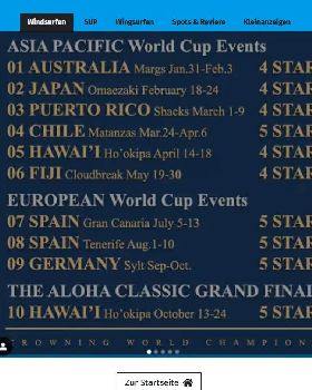 PWA 2025 Calender