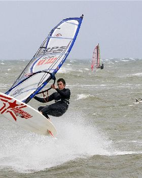 Some older pics - winter westerly.