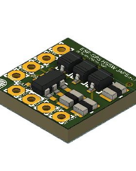 PCB hssw esp-gps assembled v2