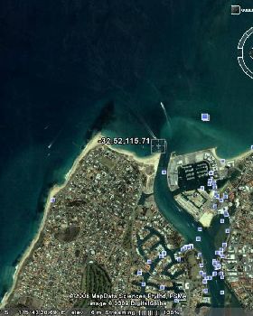 mandurah weather sation location