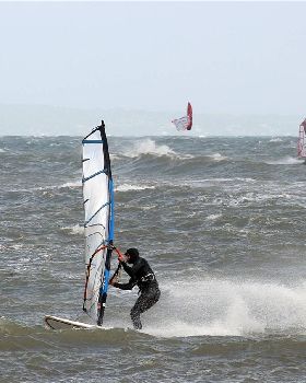 Some older pics - winter westerly.