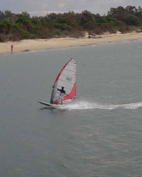 Swoosh at Whiting Beach