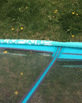 No rotation Batten behind mast