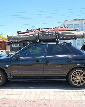 Windsurfing mods to car