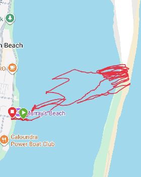 Bribie Bar track