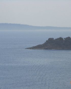 Lone sailer on causway near Sorrel, Tassie