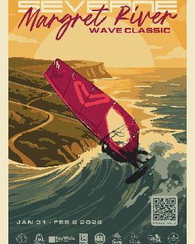 MargretRiverWaveClassicA3poster