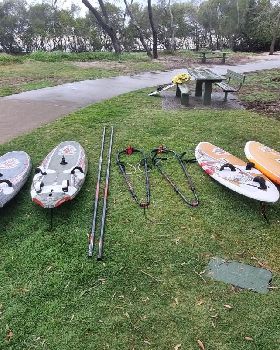 Murray's beach launch site
