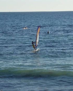 Bertie light wind wave sailing