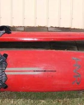 Speed board shaped from an old 290