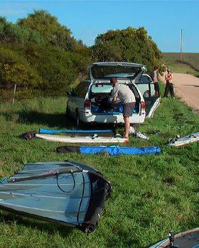 Clayton Channel - Carpark Scene (post session)