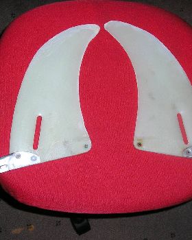 Torquay Slot fins - condition a little worse than first thought