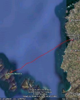 Lanildut to Molene