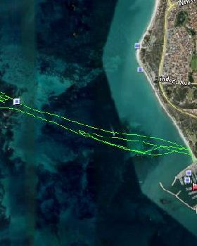 Windy's GPS track