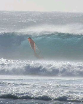 Mega Windsurfing Wipeout