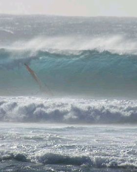 Mega Windsurfing Wipeout