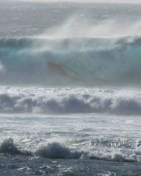 Mega Windsurfing Wipeout