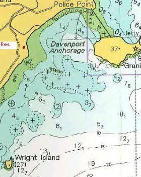 Kent Reserve Nautical chart