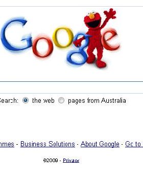 Elmo at Google