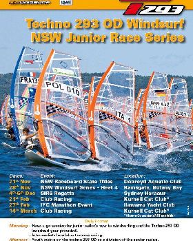 BIC Techno 293 - NSW Junior Race Series