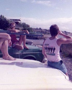 old school windsurfing photos