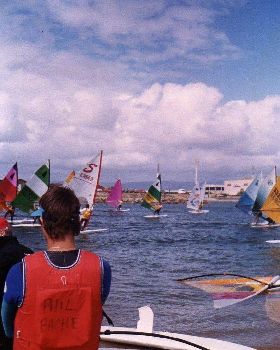 old school windsurfing photos