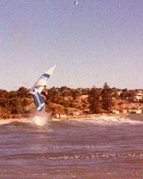 old school windsurfing photos