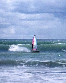 old school windsurfing photos
