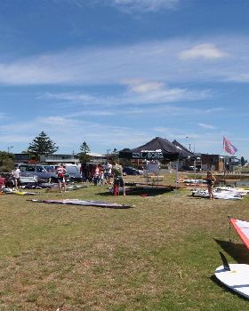 Goolwa Learn to windsurf day and Demo day