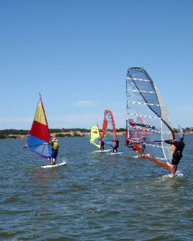 Goolwa Learn to windsurf day and Demo day