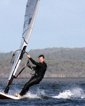 light wind blasting