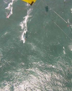 30knts with small swell, nice day had by all