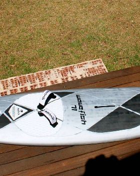 My first custom board! - Patrik Dietheim Shapes - big wave board!