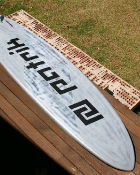 My first custom board! - Patrik Dietheim Shapes - big wave board!