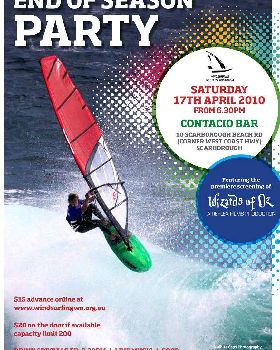 END OF SEASON PARTY FLYER