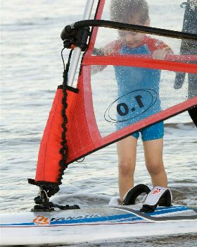 Aston windsurfing