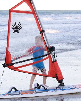 Aston windsurfing