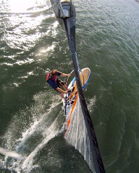 GoPro on the masthead