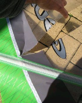 Gun Sail damage