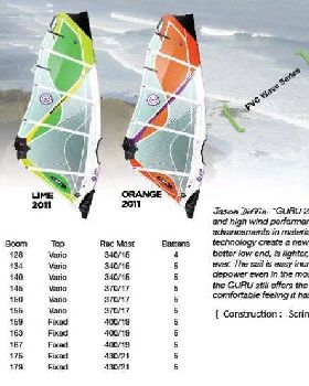 Goya 2011 Sails Guru Pro 01