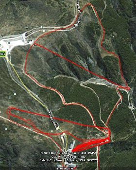 GPS-Speed-skiing