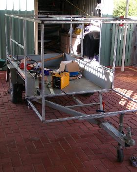 Trailer in progress