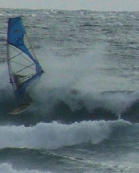 cold windy mexian front Slip Slop Slap Riders  JB and Langy squeezed a session in between rain