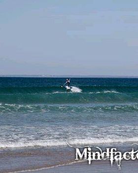 lonesome SUP in 2 foot slop
